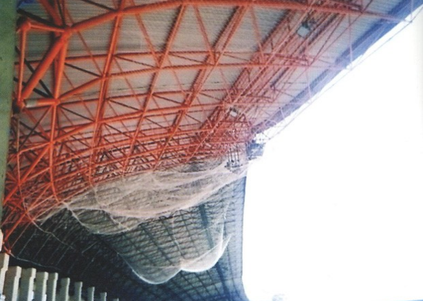 Golden State Stadium space grid anti-corrosion project