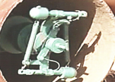 Lead into the steel pipeline corrosion engineering