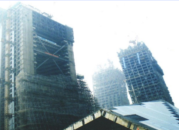 Beijing TV steel corrosion and fluorocarbon coating project