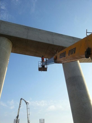 大连普湾新区十六号路跨海桥工程