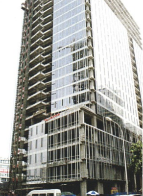 Beijing R & F City steel structure anti-corrosion project