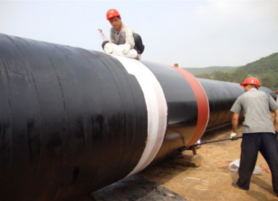 DN2800钢管外防腐施工